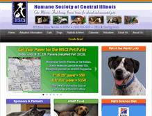 Tablet Screenshot of hscipets.org